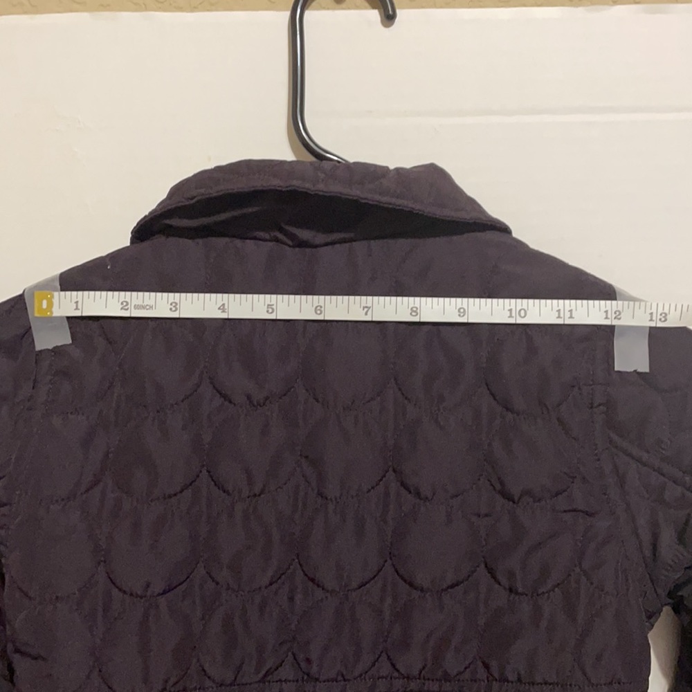 Gymboree deep purple jacket size M(7/8) - Picture 6 of 8